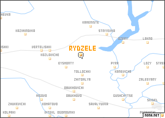 map of Rydzele