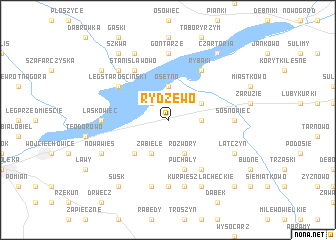 map of Rydzewo