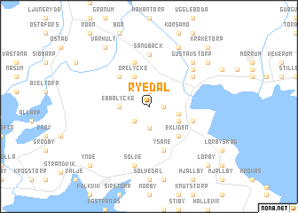 map of Ryedal