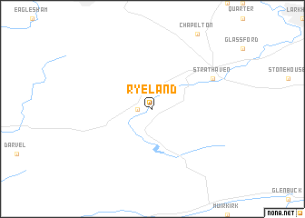 map of Ryeland