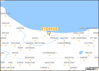 map of Rygårde