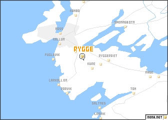map of Rygge