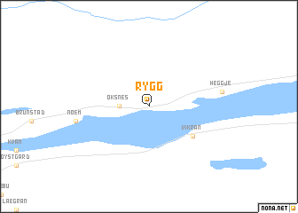 map of Rygg