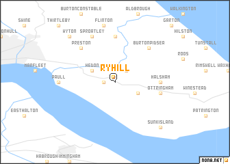map of Ryhill