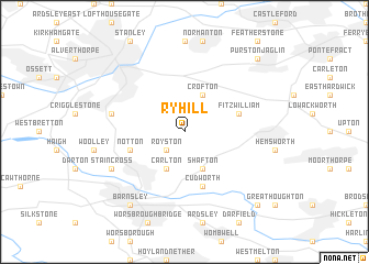 map of Ryhill