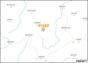 map of Ryker