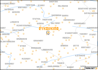 map of (( Rykovkina ))