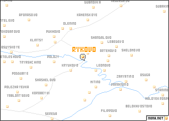 map of Rykovo