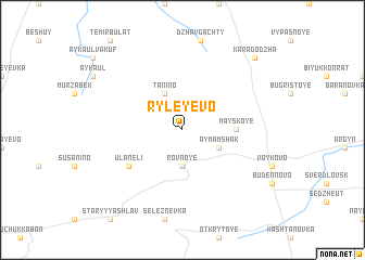 map of Ryleyevo