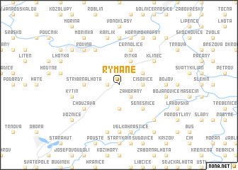 map of Rymaně