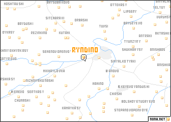 map of Ryndino