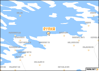 map of Rynka
