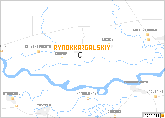 map of Rynok Kargal\