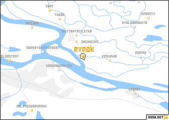 map of Rynok