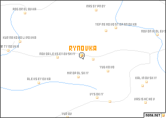 map of Rynovka