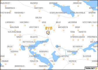 map of Ryn