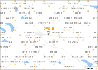 map of Rypin