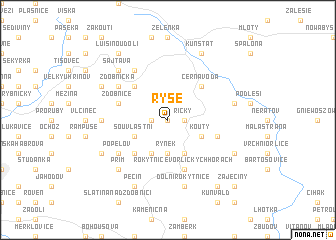 map of Rysé