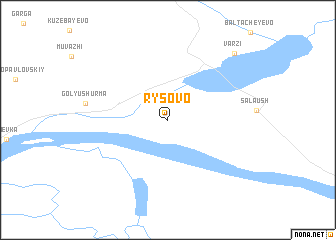 map of Rysovo