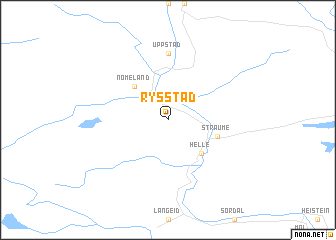 map of Rysstad