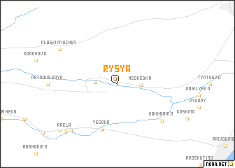 map of Rys\