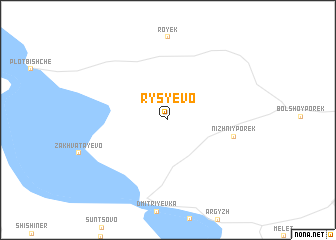 map of Rys\