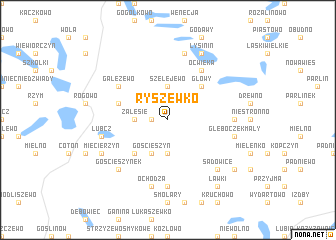 map of Ryszewko