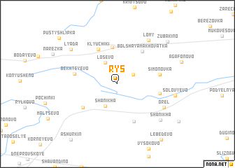 map of Rys\