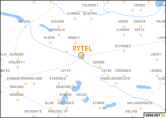 map of Rytel