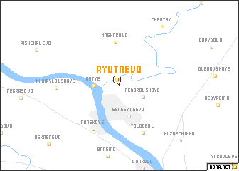 map of Ryutnevo