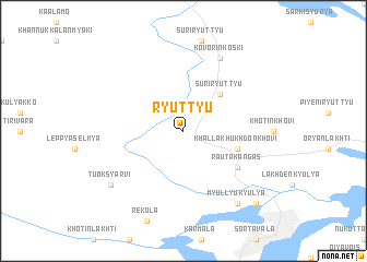 map of Ryuttyu