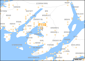 map of Ryxö