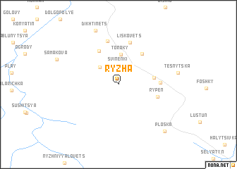 map of Ryzha