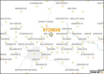 map of Ryzhëvo