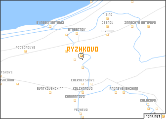 map of Ryzhkovo