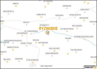 map of Ryzhkovo