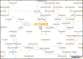 map of Ryzhovo