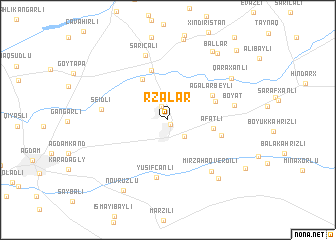 map of Rzalar