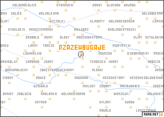 map of Rzążew Bugaje