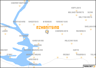 map of Rzhanitsino