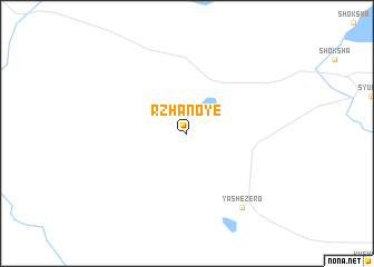 map of Rzhanoye