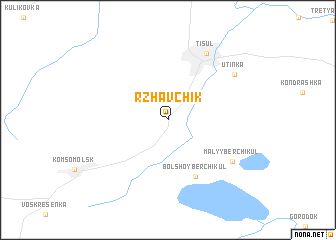 map of Rzhavchik