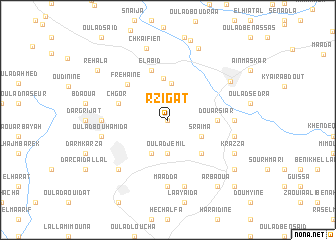 map of Rzigat