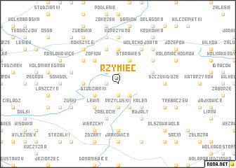 map of Rzymiec