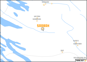 map of Sa‘abah