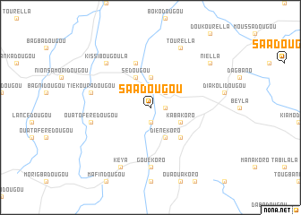 map of Saadougou