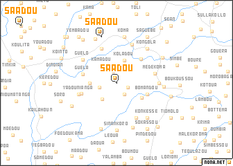 map of Saadou