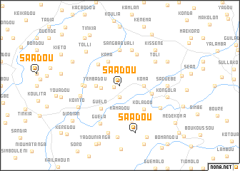 map of Saadou