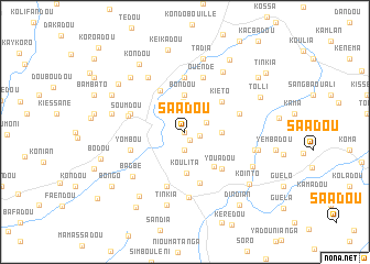 map of Saadou