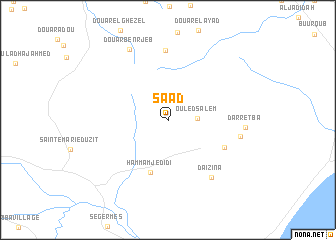map of Saad